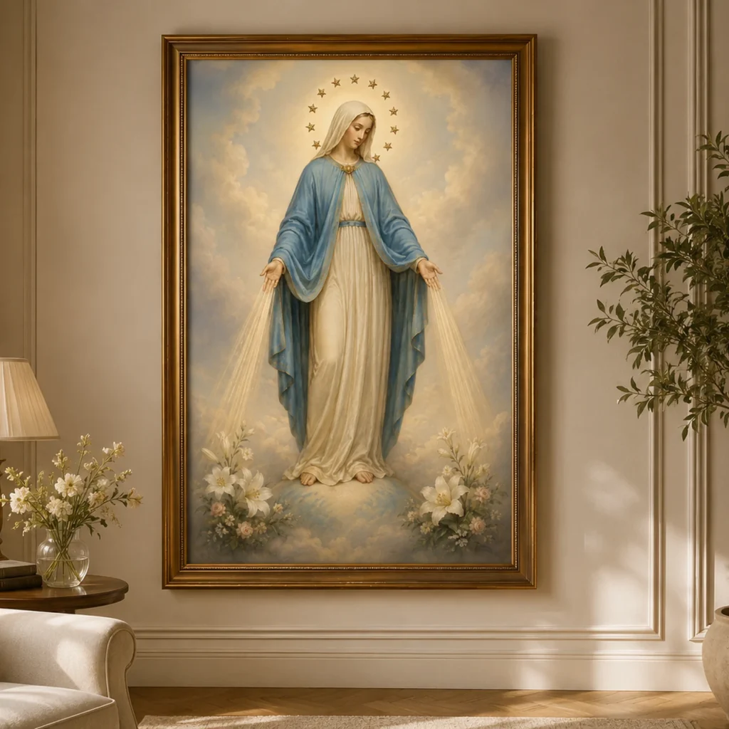 Nossa Senhora das Graças — em ambiente